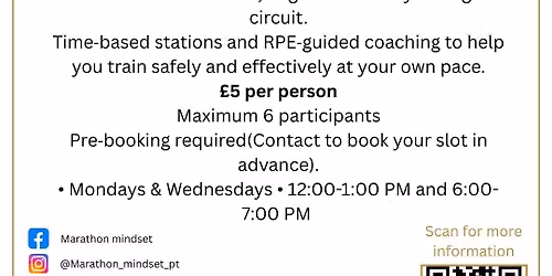 Marathon Mindset Strength & Cardio Circuit