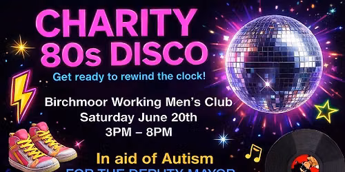 80s charity Disco 
