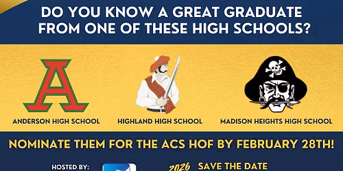 2026 ACS Hall of Fame 