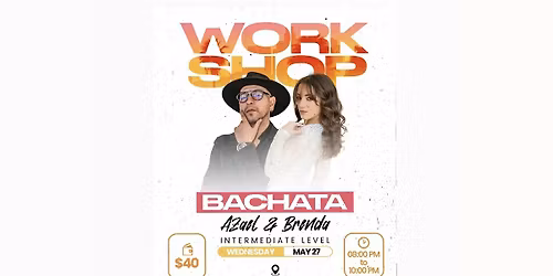 BACHATA ZOUK WORKSHOP WITH AZAEL AND BRENDA IN MIAMI