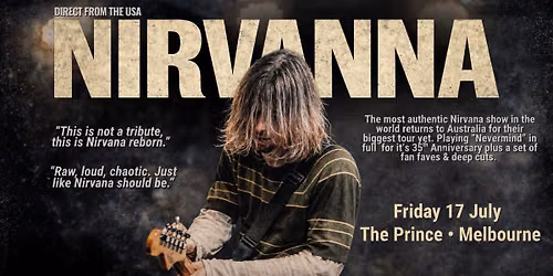 NIRVANNA [USA} - Tribute To Nirvana