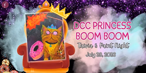 DCC Princess Boom Boom | Trivia + Paint & Sip