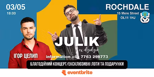 JULIK charity concert in Rochdale