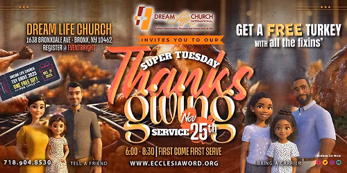 Super Tuesday Thanksgiving Service