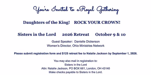 DAUGHTERS OF THE KING - Rock Your Crowns!