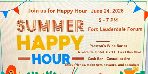 Fort Lauderdale Forum Summer Social 