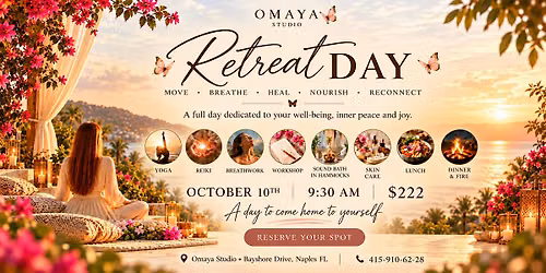 Omaya Retreat Day \u2014 A Day to Come Home to Yourself