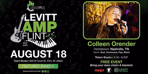 LEVITT AMP Music Series: Colleen Orender