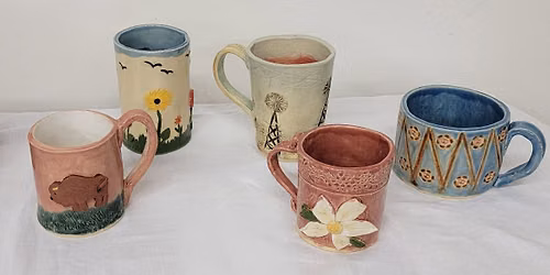 Ceramics: Winter Mugs