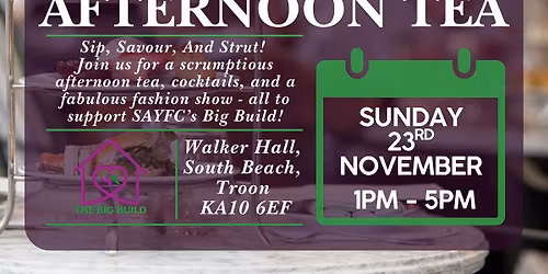 \ud83d\udd7a\ud83c\udffcFASHION SHOW & AFTERNOON TEA\ud83d\udd7a\ud83c\udffc