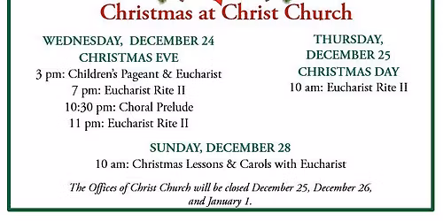 Christmas Day Eucharist