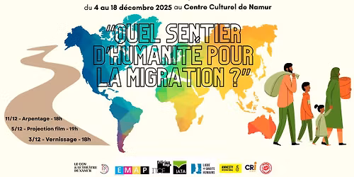 Exposition \u00ab Quel sentier d\u2019humanit\u00e9 pour la migration ? \u00bb