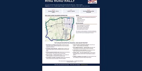 Ring Road Rally - A Get Out The Vote Effort Around the McCarran Loop