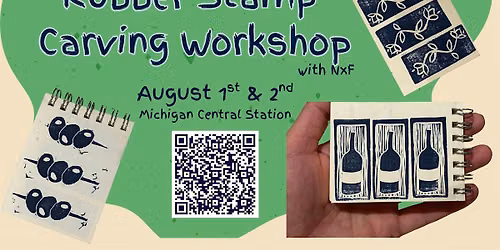 Linocut Eraser Stamp Carving