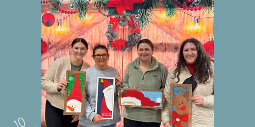 Paint a Holiday Frame for only $30! 10 options