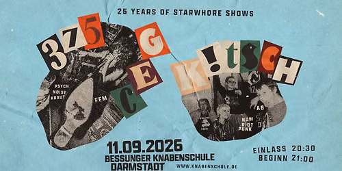 375 CEG (FFM) & K!TSCH (AB) Psych Kraut Rock meets NDW Girl Punk