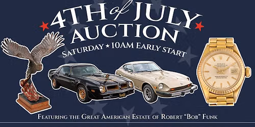 4th of July Auction at Vogt Auction