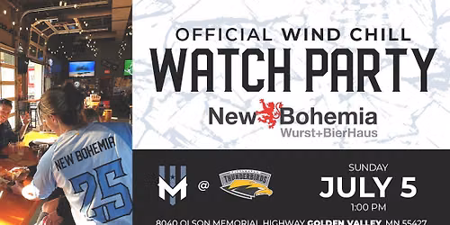 Wind Chill Official Road Game Watch Party - vs. Pittsburgh Thunderbirds