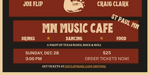 The Music of Stevie Ray Vaughan | Alex Rossi, Joe Flip, Craig Clark, Elijah Adam