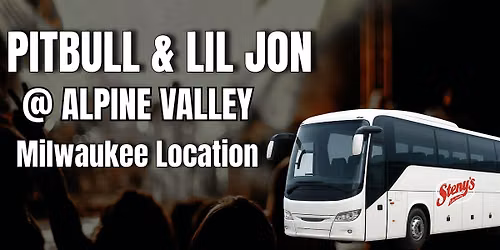 Steny's Milwaukee Bus to Pitbull & Lil Jon @ Alpine Valley