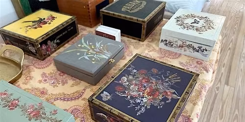Transforming Cigar Boxes into Prayer Boxes