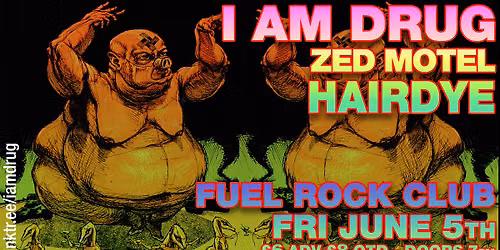 I AM DRUG LIVE! - with ZED MOTEL & HAIRDYE