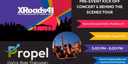 Propel Oshkosh Young Professionals: Pre-Event Kick Off Concert and Behind the Scenes Tour