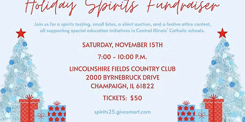Holiday Spirits Fundraiser