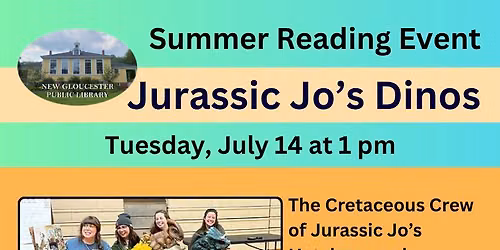 Summer Reading Event: Jurassic Jo's Dinos