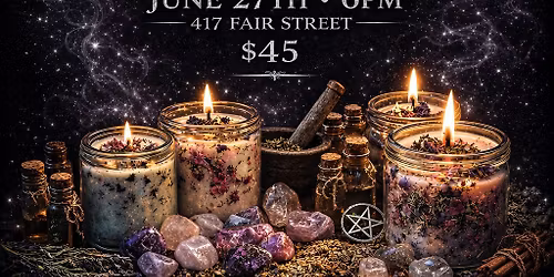 Intention Candle Making