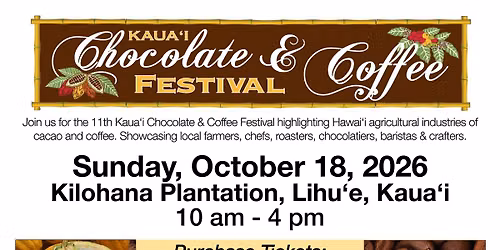 Kaua'i Chocolate & Coffee Festival