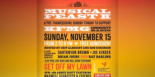 Musical Feast 2: A Pre-Thanksgiving Show \/\/ FREE!