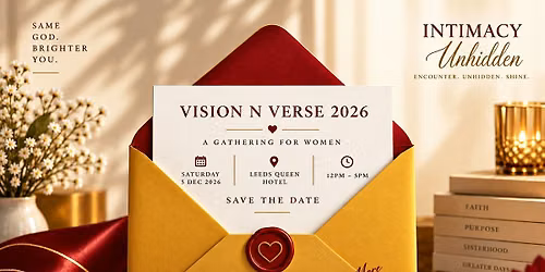 VISION N VERSE 2026: A Year-End Gathering for Women to Reflect and Reset