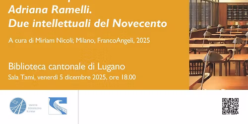 Alba de C\u00e9spedes e Adriana Ramelli. Due intellettuali del Novecento