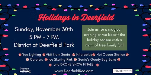 Holidays in Deerfield