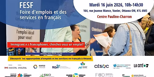 Foire d\u2019emplois et des services en fran\u00e7ais \u00e0 Ottawa