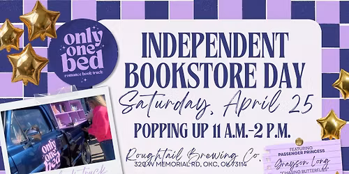 Indie Bookstore Day with Only One Bed Romance Book Truck