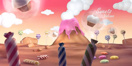 Candy Volcano
