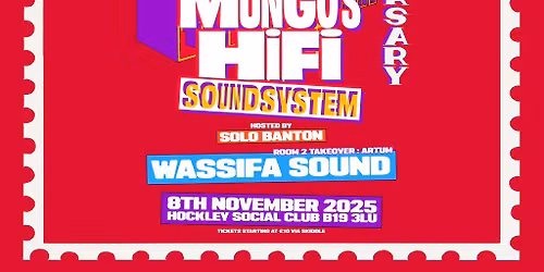 Mungo's Hi Fi 25th Anniversary Tour