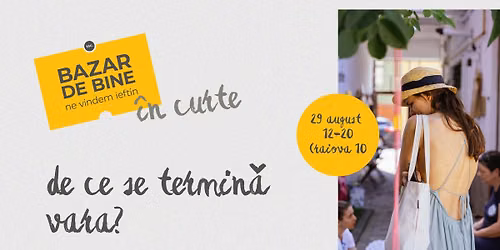 Bazar de bine \u00een curte. De ce se termin\u0103 vara?