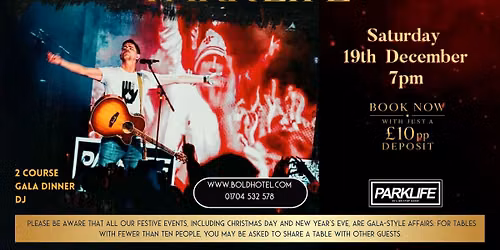 Parklife Christmas Party Night