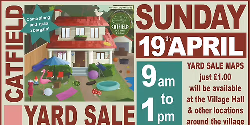 Catfield Yard Sale