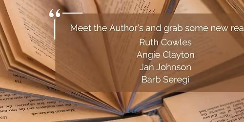 Meet the Authors- Book Signing for 4 local Authors