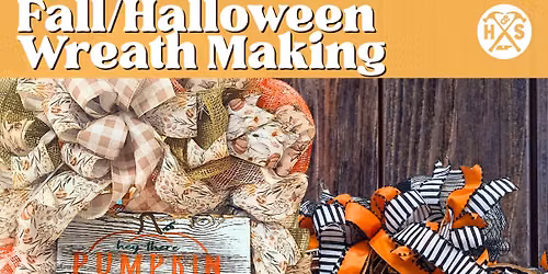 Fall & Halloween Wreath Making