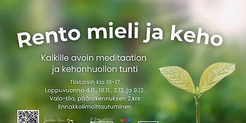 Rento mieli ja keho 2.12.