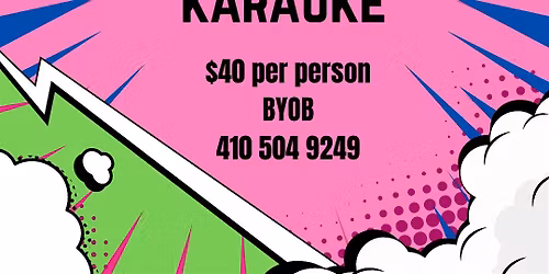 Thee Karaoke Puff n Paint @ Baltimore's BEST Art Gallery!