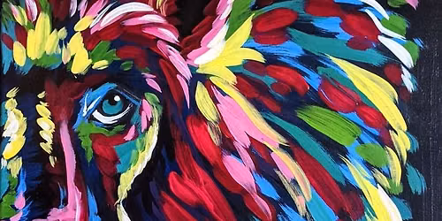 SUMMER CAMP, DAY 3 ONLY WILD COLORFUL LION