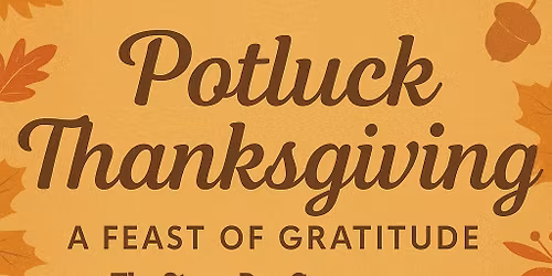 November Meeting: Thanksgiving Potluck