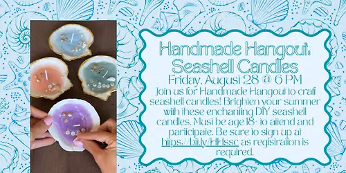 Handmade Hangout: Seashell Candles