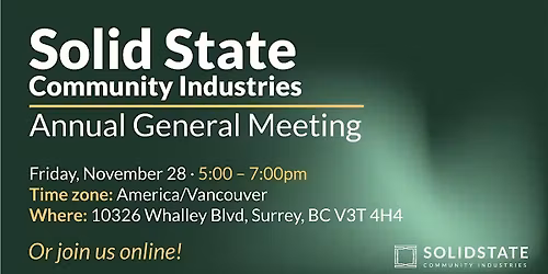 Solid State Annual General Meeting 2025